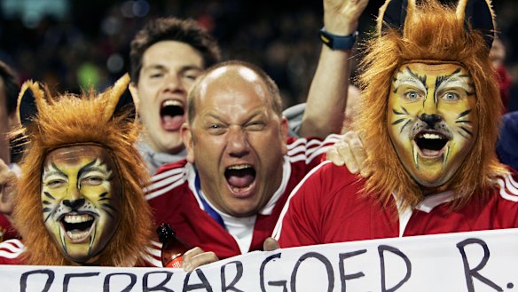 British and Irish Lions fans will travel in their thousands to Australia