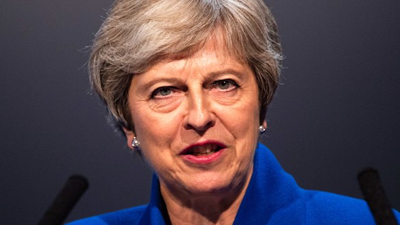 This may hurt a little. UK Prime Minister Theresa May has an unpopular task at hand: Brexit.