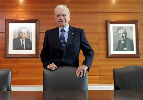 Chairman and CEO of News Corp Rupert Murdoch.