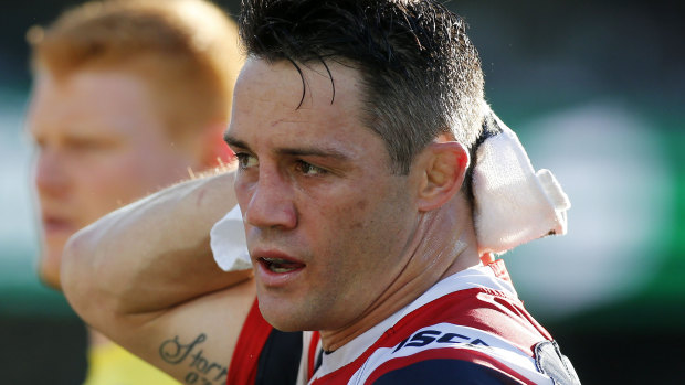 Cronk has copped many late hits this season.