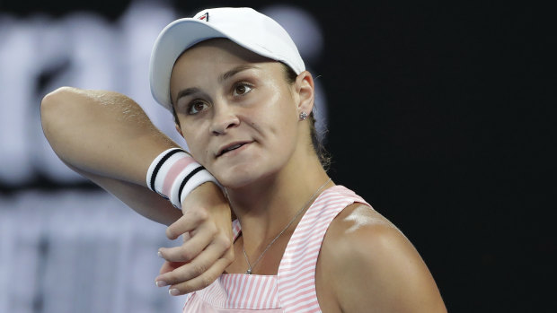Australian Ash Barty made it to the women's singles quarter final at the 2019 Australian Open. 