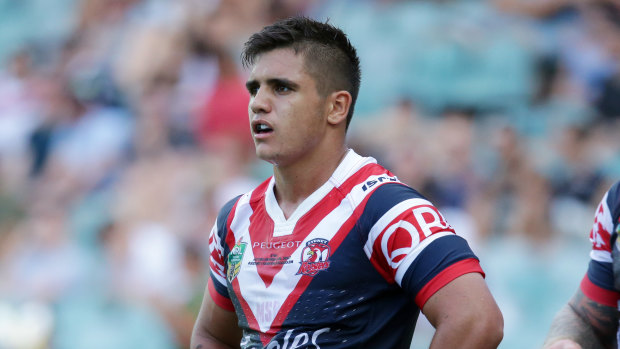 Police have charged former Rooster Jayden Nikorima.