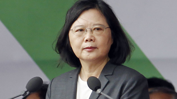 Taiwan's president, Tsai Ing-wen.