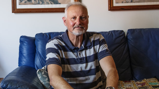Peter Haidinger, at his Eastwood home, completed the second ever HSC in 1968 at Castle Hill High School.