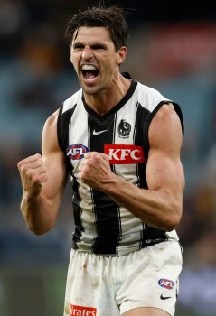 Collingwood captain Scott Pendlebury.