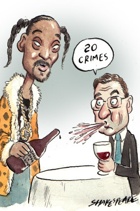 Snoop Dogg and David Errington.