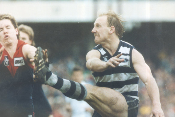 Gary Ablett Sr, pictured in 1989, wants his case to remain separate.