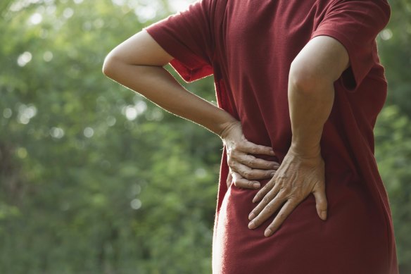 Approximately one in six people in Australia have back pain.
