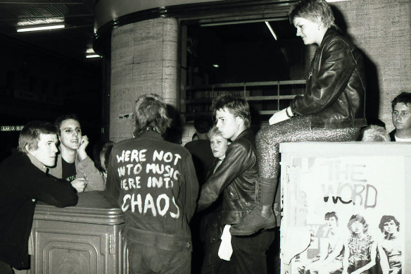 Revellers outside the Civic Hotel in 1980. The pub was hit with a "rock & roll" ban in 1989, which has now been lifted.