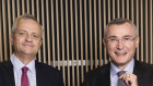 Systra global CEO Pierre Verzat (left) and chief operating officer Jean-Charles Vollery are looking for acquisitions in Australia.