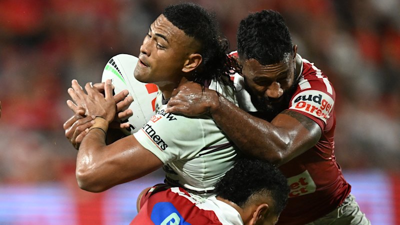 Foran’s priceless advice for Sea Eagles demolition man Olakau’atu