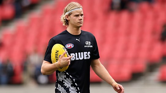 St Kilda are pursuing in-demand Carlton big man Tom De Koning.