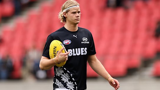 Tom De Koning is back for the Blues.