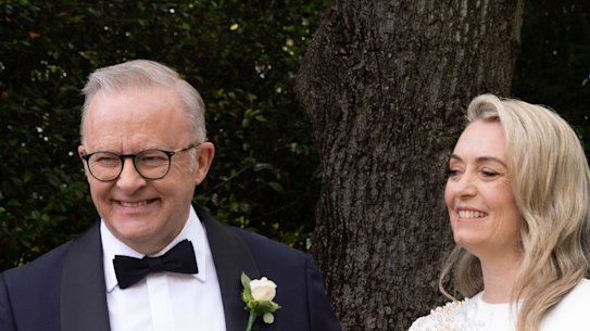 The Prime Minister Anthony Albanese and Jodie Haydon getting married today in Canberra.