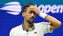 Novak Djokovic of Serbia.