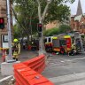 Light rail excavation caused gas leak that forced closure of Central Station entrance