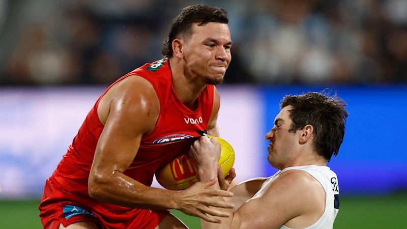 Gold Coast defender faces scrutiny for collision with Matt Stevic