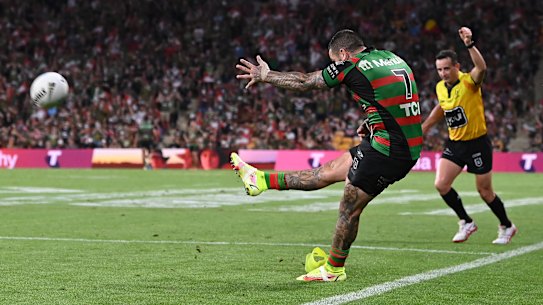 Adam Reynolds could scarcely have struck his late conversion attempt sweeter on Sunday.