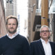 Perennial Capital’s head of Small Caps Andrew Smith with co-portfolio manager Julian Guido.