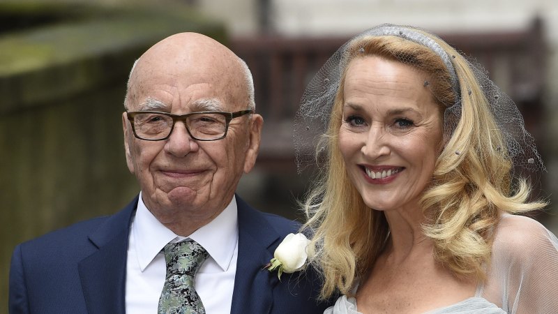 Rupert Murdoch, evliliğin sona erdiğini söylemek için Jerry Hall'a e-posta gönderdi