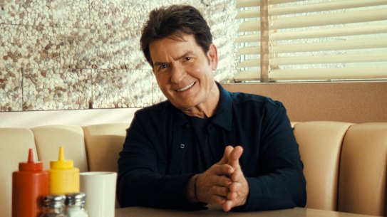 Actor Charlie Sheen in the documentary aka Charlie Sheen.