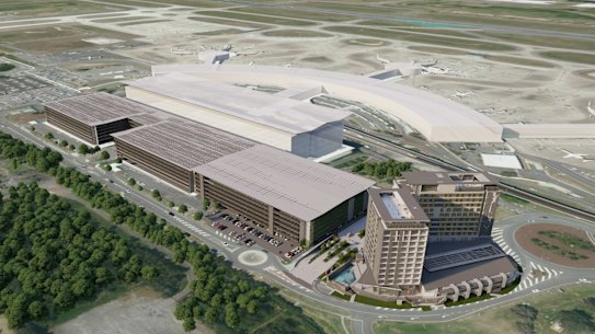 The car park extension will be built over the existing 30-minute free parking area.