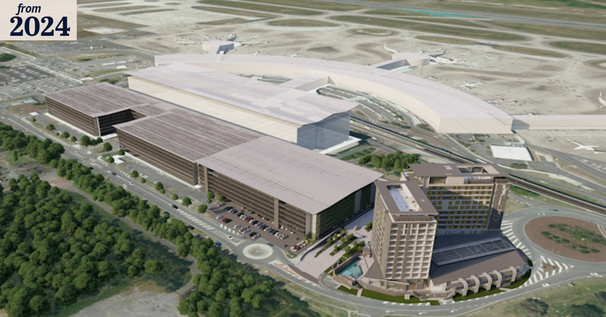 Brisbane airport free waiting zone to make way for new car park