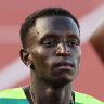 Australian runner Peter Bol.