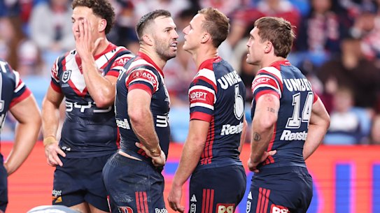 The Roosters were premiership favourites just a month ago.