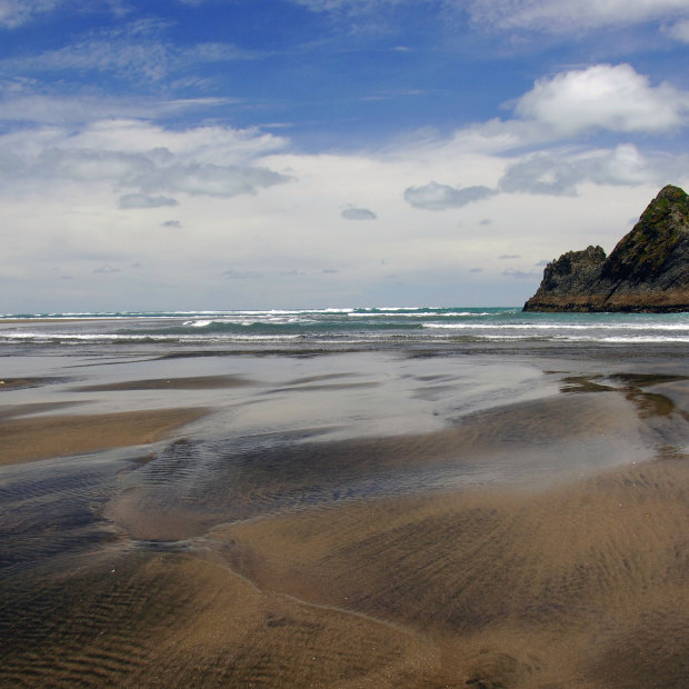 Karekare Beach, west of Auckland, where The Piano was filmed.