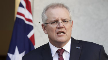 Prime Minister Scott Morrison. 