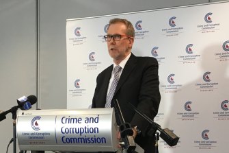 Queensland Crime and Corruption Commission chair Alan MacSporran has said there is “no principled reason” why federal MPs on the Games body should be exempt from the watchdog’s jurisdiction.
