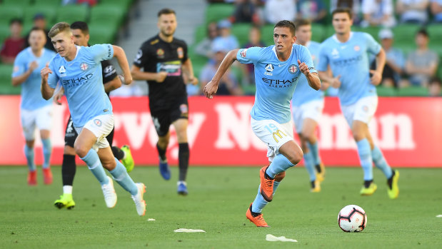 Lachlan Wales has delivered since being called into the City side.