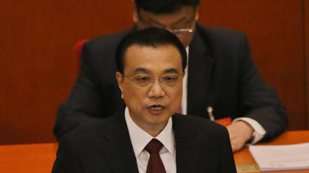 Chinese Premier Li Keqiang earlier this week.