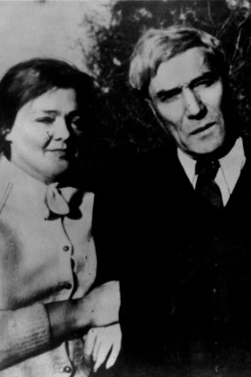 Olga Ivinskaya, mistress and muse, with Boris Pasternak.