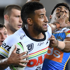 Viliame Kikau will be a menace against the Eels if he's given space.