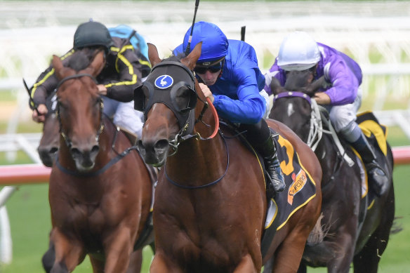 Three-year-old Godolphin colt Microphone is also a danger.