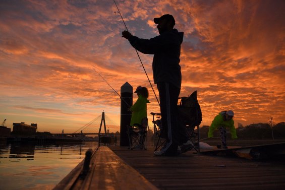 Recreational fishing has been banned under Victoria's stage three restrictions. 