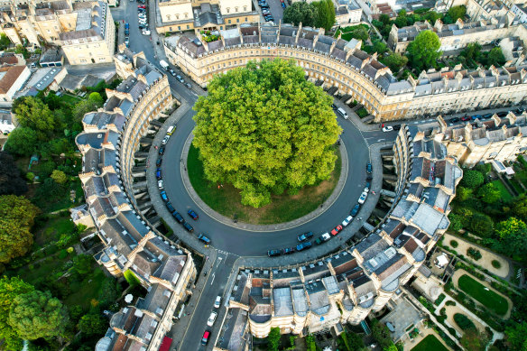 The great British road trip… Bath Circus in Somerset, UK.