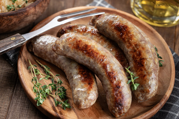 One sausage to rule them all: German bratwurst.