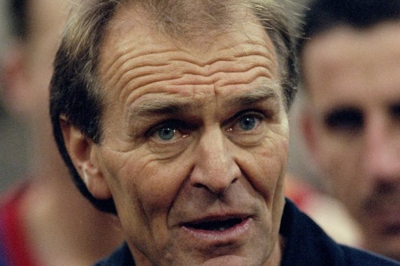 South Australia coach Graham Cornes in 1999.