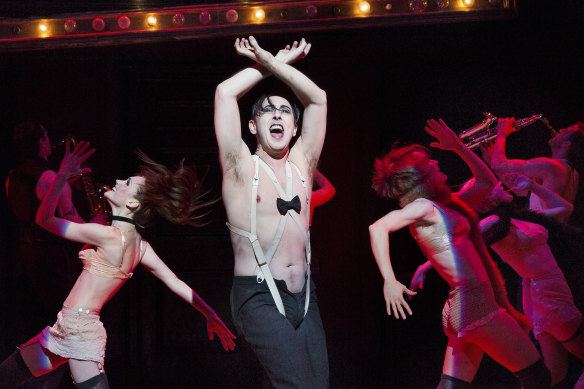 Alan Cumming in Cabaret.