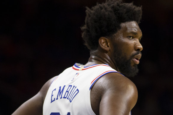 Joel Embiid did not score in Philly's loss to Toronto.
