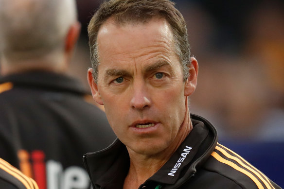 What’s next?: Hawks coaching legend Alastair Clarkson.