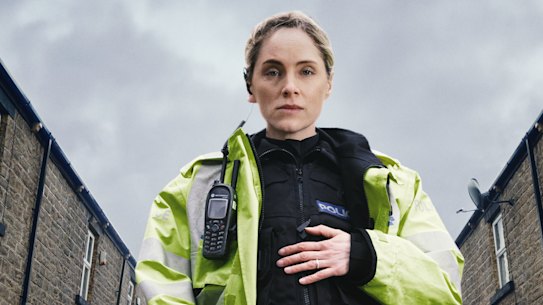 Sophie Rundle as police officer Jo Marshall in After The Flood.