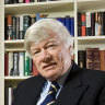 Human rights lawyer Geoffrey Robertson, QC, has represented Julian Assange, among others. 