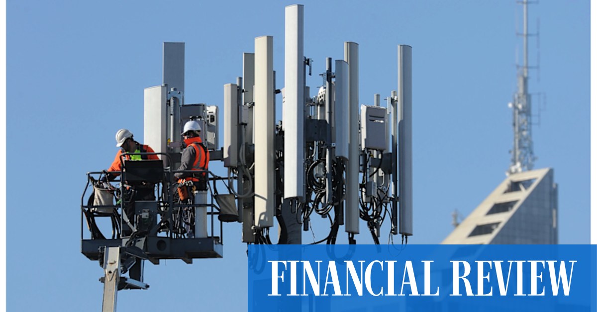 afr.com - Jenny Wiggins - Telcos, government clash over mobile spectrum pricing