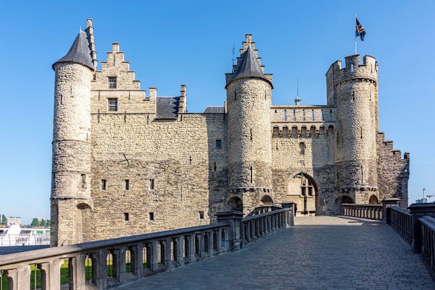Het Steen - medieval fortress and oldest building (13th century) in Antwerp, Belgium