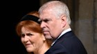 The former prince Andrew with his ex-wife Sarah Ferguson.