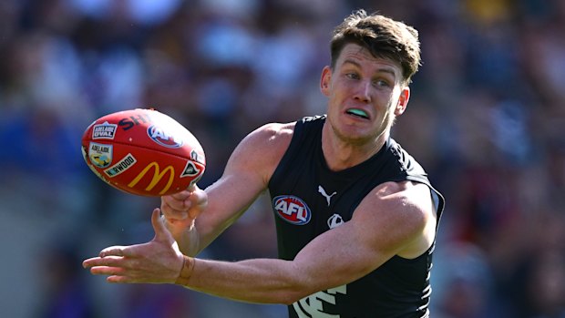 Star Carlton midfielder Sam Walsh.